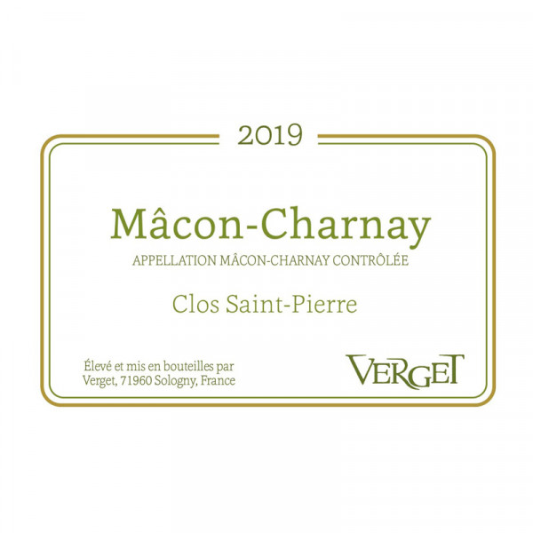Mâcon-Charnay " Clos Saint Pierre" 2019