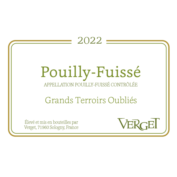 Pouilly-Fuissé « Grands Terroirs Oubliés » - 2022