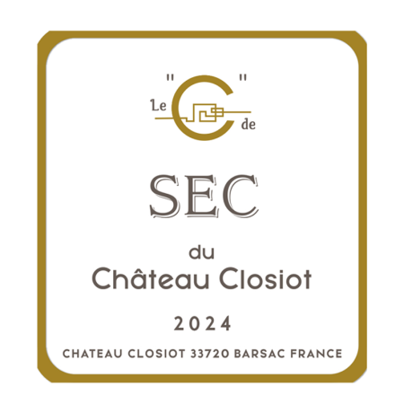 Bordeaux Blanc C de Sec - 2024
