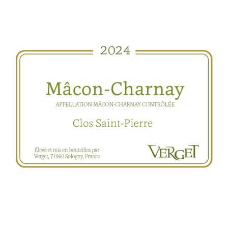 Mâcon-Charnay "Clos Saint-Pierre" - 2024