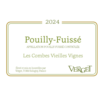 Pouilly-Fuissé "Les Combes Vieilles Vignes" - 2024