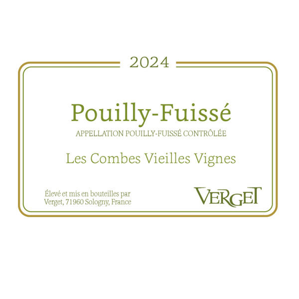 Pouilly-Fuissé "Les Combes Vieilles Vignes" - 2024