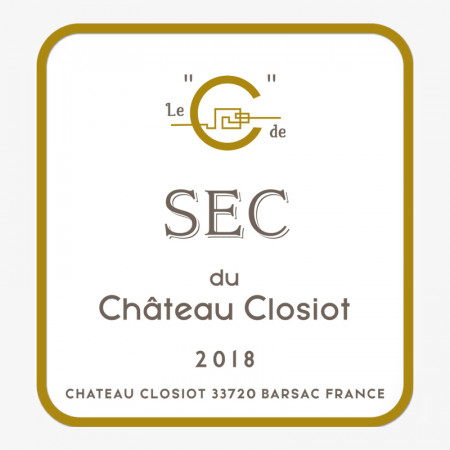 Bordeaux Blanc C de Sec - 2018